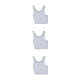 thumbnail image 1 of Chaleco femenino Minnieouse de tejer sin mangas transpirable Blanco XL 3piezas, 1 of 6