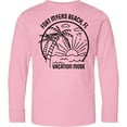 thumbnail image 3 of Inktastic Summer Vacation Mode Fort Myers Beach Florida Long Sleeve Youth T-Shirt, 3 of 5