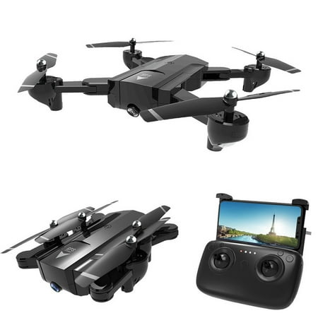Foldable Quadcopter 2.4GHz 720P/1080P HD Drone Quadcopter WIFI FPV Drones GPS Fixed Point Helicopter Drone With Camera