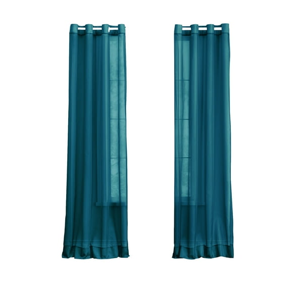 BrylaneHome BH Studio Sheer Voile Tab-Top Panel