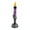Purple, variant on BinKFF Halloween Black Taper Flameless Candles with Ghost Hand Candlesticks and Remote Timer, Battery Operated Taper Candles with Holder and 3D Flame for Halloween Decor