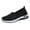 Black, variant on Rokment Womens Orthopedic Walking Shoes Lightweight Comfortable Knitted Arch Support Platform Wedge Driving Nursing Fitness Non Slip Work Sneakers Black Size 6