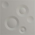thumbnail image 5 of 19 5/8"W x 19 5/8"H Cole EnduraWall Decorative 3D Wall Panel, Universal Pearl Metallic Sea Mist (Covers 2.67 Sq. Ft.), 5 of 6