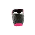 thumbnail image 3 of GP Wedge Platform Flip Flop Sandals for Women: 9079 Black Fuchsia, EU39 (US Size 7.5 - 8), 3 of 8