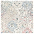 thumbnail image 6 of SAFAVIEH Glamour Charmaine Floral Wool Area Rug, Ivory/Red, 2'3" x 4', 6 of 10