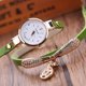 thumbnail image 5 of Mujeres Niñas Dial pequeño Reloj de cuarzo multicapa Aleación de metal Colgante Pulsera Reloj de pulsera Decoración de mano GeweYeeli PS12450-07, 5 of 7