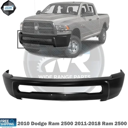 NEW Front Bumper Primed Steel For 2010 Dodge Ram 2500 2011-2018 Ram 2500