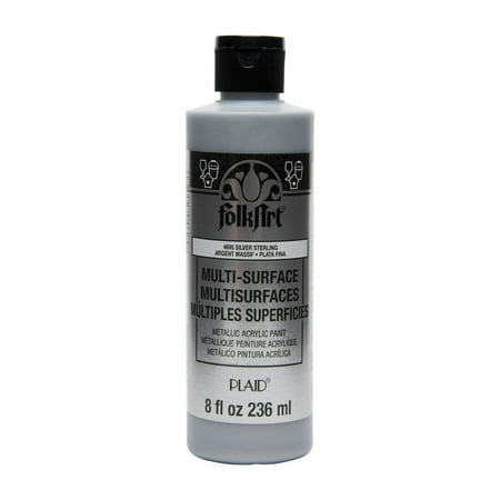 UPC: 0028995067013 | FolkArt® Multi-Surface Metallic Acrylic Paint 8oz.