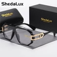 thumbnail image 2 of ShedaLux Unisex Modern, Luxury-Grade Oversized Fashion Everyday Glasses For Dating Work, 2 of 6