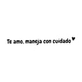 thumbnail image 2 of Spanish I Love You Drive Safe Inspirational Message Decal Vinyl Waterproof Sticker Decal For Notebook Car Laptop Window, 2 of 6