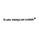 thumbnail image 1 of Te Amo Conducir Pegatina Espejo Seguro Español Inspirador Mensaje Decal Vinilo Pegatina Impermeable para Coche Portátil Ventana Cuaderno, 1 of 6