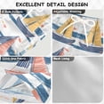 thumbnail image 2 of FORMRS Boys Swim Trunks Quick Dry Mesh Liner Boardshorts Sizes XS-XL, White Hand Drawn Sailboats, 2 of 7
