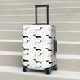 thumbnail image 6 of Disketp Dachshund Dog Elastic Travel Luggage Cover Travel Suitcase Protective Cover For Trunk Case Apply To 18''-32'' Suitcase Cover-X-Large, 6 of 7