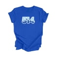 thumbnail image 1 of 514 Montreal Quebec Canada Area Code City Skyline Gift - Unisex T-Shirt - Inspired X, 1 of 1