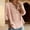 A1 Pink, variant on Embroidered Linen Shirts for Women Gauze Boho Tunic Tops peasant blouses linen tops Bohemian Tops linen tops for women tunic tops V Neck 3/4 Sleeve Length Loose Vacation Beach Beige L