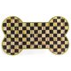 thumbnail image 1 of 2025 Pup Placemat For Dogs And Cats, Black And White Courtly Check Pet Food Mat, Machine Washable, Stylish Design, 1 of 5