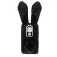 thumbnail image 3 of MasteelfCA Plush Rabbit Phone Case Winter Warm Phone Shell Compatible with Moto E7 Plus, 3 of 7