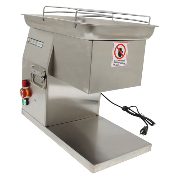 6mm Blade Commercial Meat Cutter Slicer Grinder Steak Beef Pork Cutting Machine 250KG/H 110V