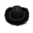 thumbnail image 2 of Sombrero de vaquero Colcomx para mujer Negro, 2 of 7