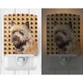 thumbnail image 2 of Caroline's Treasures LH9095CNL Cairn Terrier Fall Leaves Portrait Ceramic Night Light, 6x4x3", multicolor, 2 of 2