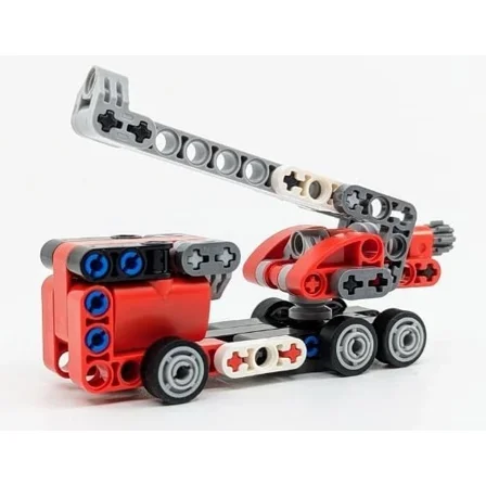 LEGO Technic Mini Set: Firetruck Fire Engine (80 pcs) Ages 7 