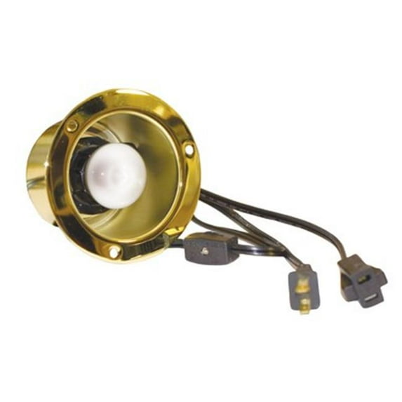 Specialty Lighting Sl2020.2222 40W Can Flange Frost Switch - Polished Brass