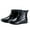 Black, variant on AUXDIQ Men Rain Boots Outdoor Garden Boots Waterproof Ankle Rain Shoes