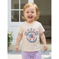 thumbnail image 5 of BemeyourBBs Cousin Crew Shirt Romper Baby and Toddler Matching Shirt Outfits Baby Girl Boy 4th of July Outfit Patriot Independence Day Clothes Short Sleeve Letter Star Print Summer T Shirt Top, 5 of 9