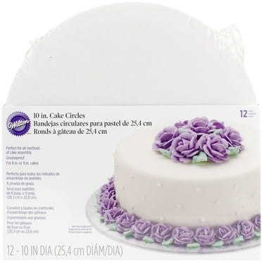 Wilton Cake Boards 12/Pkg-10" Round White