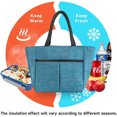 thumbnail image 3 of Bolsa de almuerzo, bolsa de almuerzo aislada para mujeres y hombres, lonchera grande, contenedor reutilizable a prueba de fugas para oficina, trabajo, escuela, playa o viajes, 3 of 6