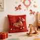 thumbnail image 4 of Funda de almohada con estampado de caballos de 45 x 45 cm | Funda de almohada decorativa de algodón con cremallera oculta para sofá, cama y decoración del hogar | Tejido suave y transpirable para, 4 of 7