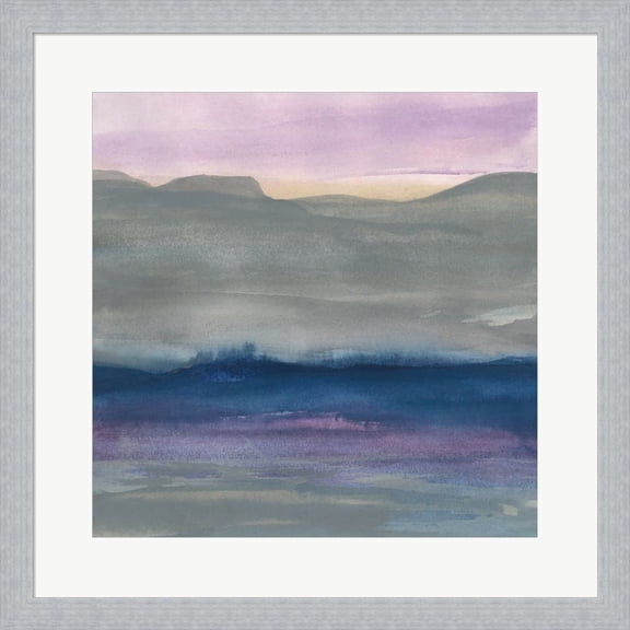 Grey Hills II by Chris Paschke, Framed Wall Art, 19.5W x 19.5H