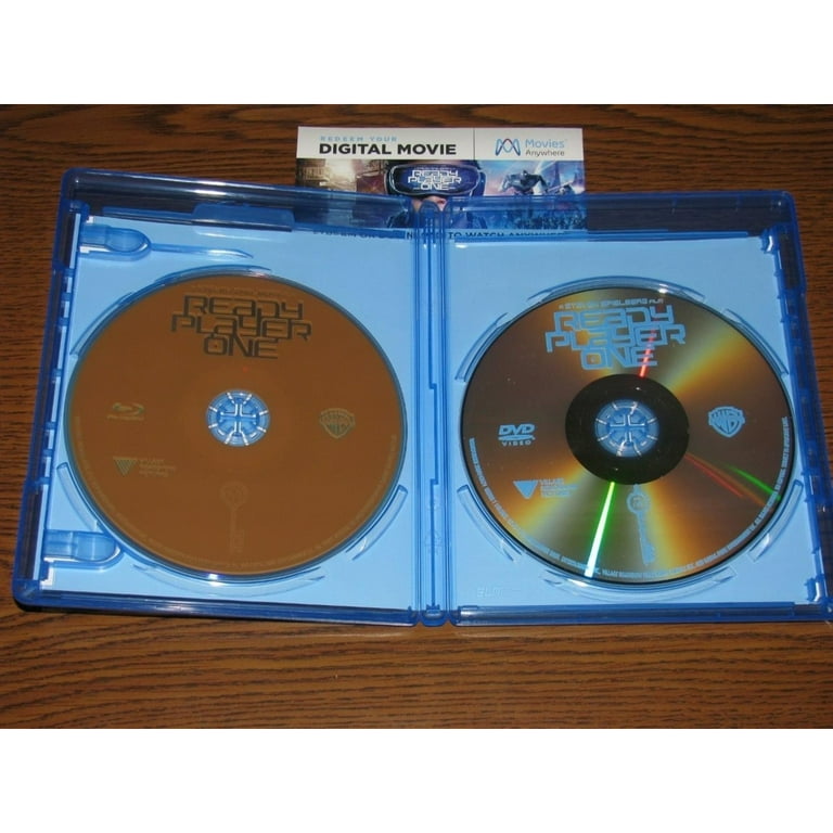 DVD・Blu-ray Discプレイヤー　A Warner Home Video: Ready Player One Blu-ray + DVD, Sci-Fi