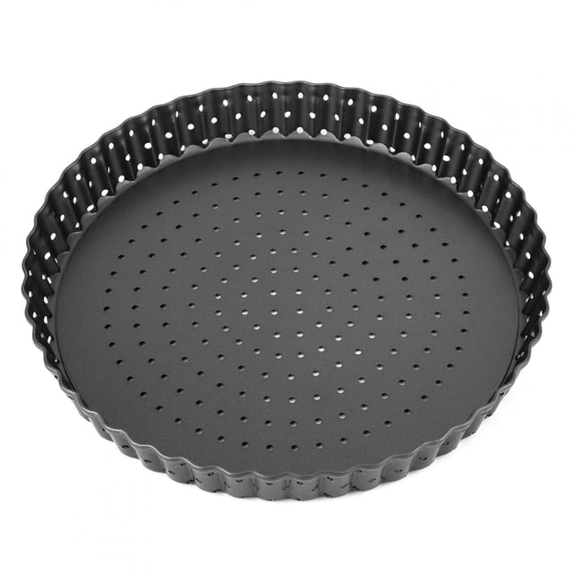 Bandeja para hornear pizza, utensilios de cocina de carbono antiadherentes y gruesos para el hogar, bandeja para hornear pizza, funcionalidad de alta precisión