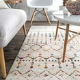 thumbnail image 5 of nuLOOM Tapis Marocain Blythe Runner, 2' 6" x 6', Léger Multi, 5 of 5