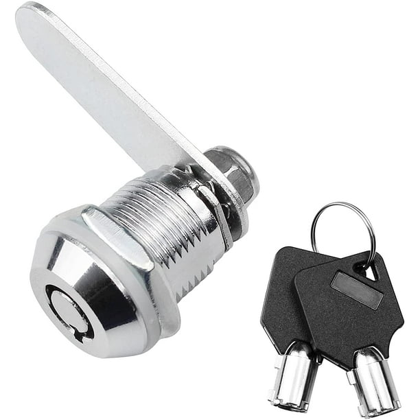 Cerradura de buzón de seguridad para puerta de armario de aleación de 20mm, cerradura de armario para buzón, cajón, armario, armario con 2 llaves Vhermosa WLJ-3057