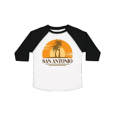 

Inktastic San Antonio Retro Sunset Gift Toddler Boy or Toddler Girl T-Shirt