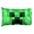 thumbnail image 1 of Funda de almohada Jay Franco Minecraft Lone Creeper 50 x 75 cm, 1 paquete, 1 of 3