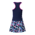thumbnail image 2 of Xnihocha Kids Girls 2 Pieces Tennis Golf Dress Set with Shorts Racerback Tank Tops and Tennis Skirt Color Block 12, 2 of 7