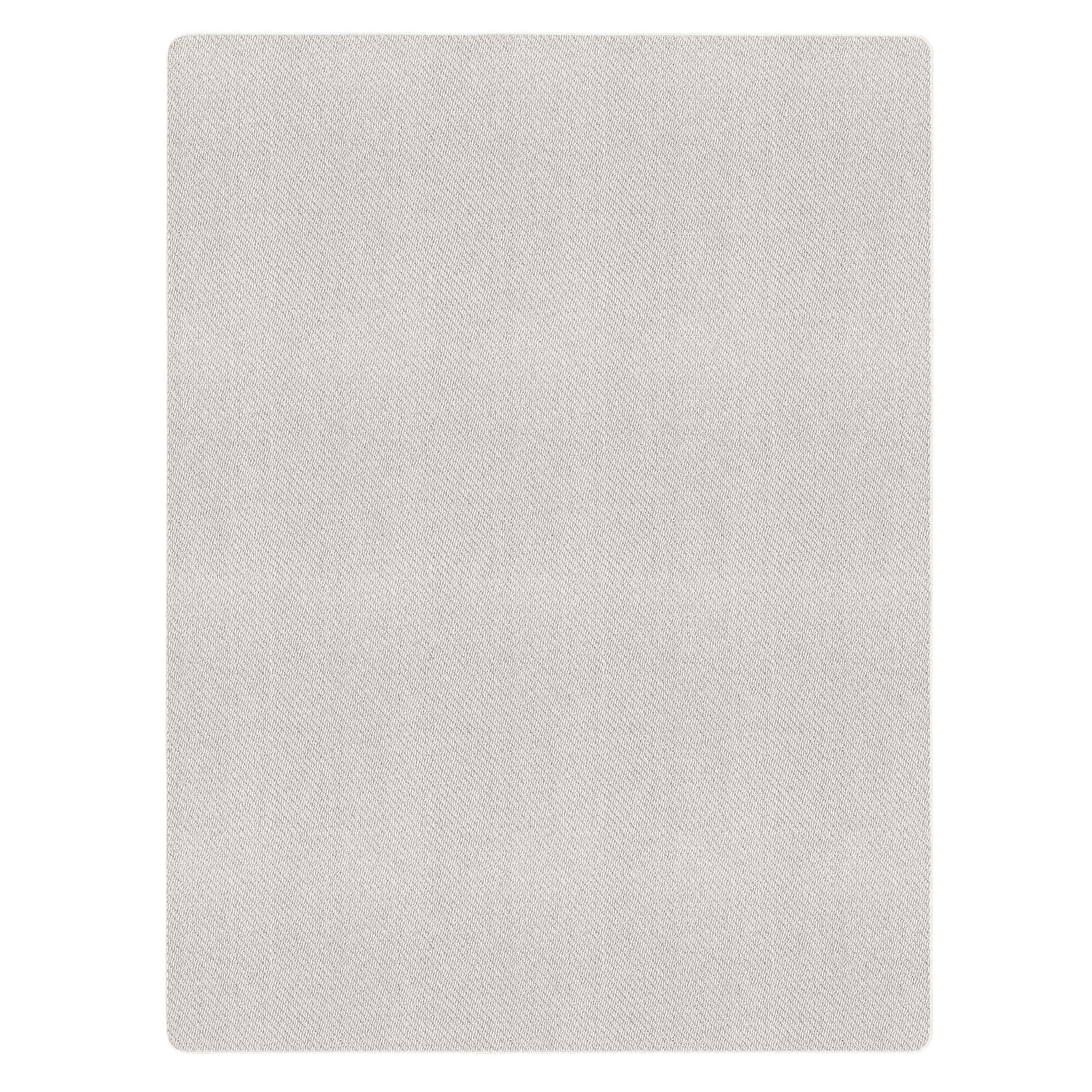 Mainstays Basic Tufted Off White, Machine Washable Area Rug 6x8, Ideal for Any Room in the House