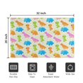 thumbnail image 5 of Colorful Cartoon Dinosaur Pattern Door Rugs,Washable Non Slip Door Mats Indoor,Decorative Door Mats,Entry Mat Indoor for Entrance,Bedroom,Kitchen,Bathroom,20"x32", 5 of 6