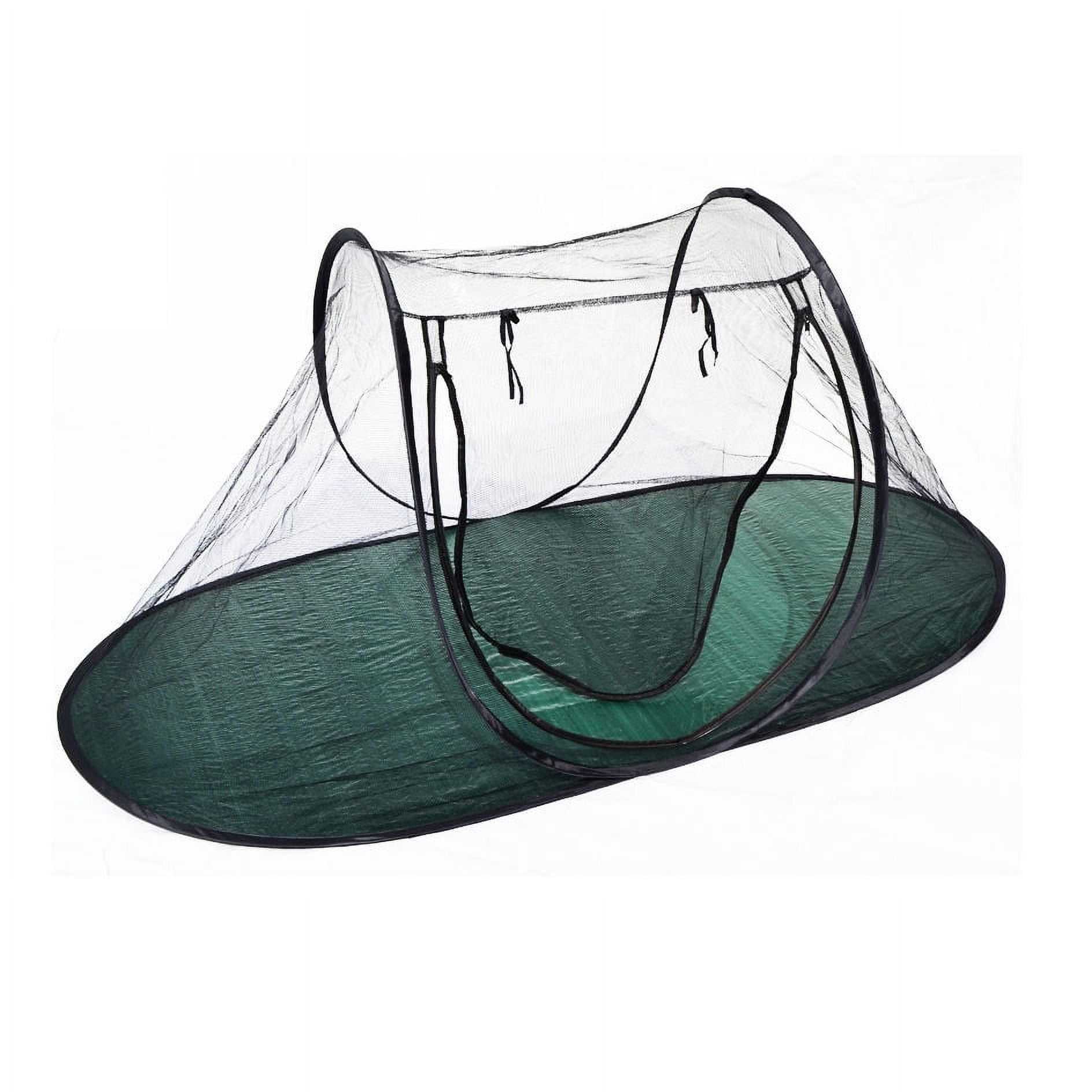 SUNNYOUTDOOR Pop Up Pet Cat Tents Portable Pet Playpen Portable Cat Dog Exercise Tent Puppy Dog Cat Soft Tent, with carry bag