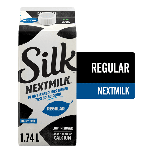 Silk Nextmilk, Regular, Dairy Free, 1.74 L