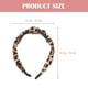 thumbnail image 2 of unbranded 3Ud Leopardo Hair Band Tejido Mantiene El En Su Lugar Para Uso Diario, 2 of 6