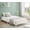 White, variant on ChaoLink Full Bed Frame 6 in Metal Bed Frame, Heavy Duty, Low Platform Bed, Black