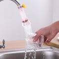 thumbnail image 3 of Sink Faucet Sprayer Kitchen Tap Head 360° Rotatable Anti-Splash Faucet Nozzle Head Faucet Extension Sprayer w/Filter System, 3 of 9