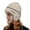 Beige, variant on Hats Women's Foldable Handmade Ear Protection Warm Wool Cap Cotton Slouchy Knitted Windproof Cold Sweat Hat