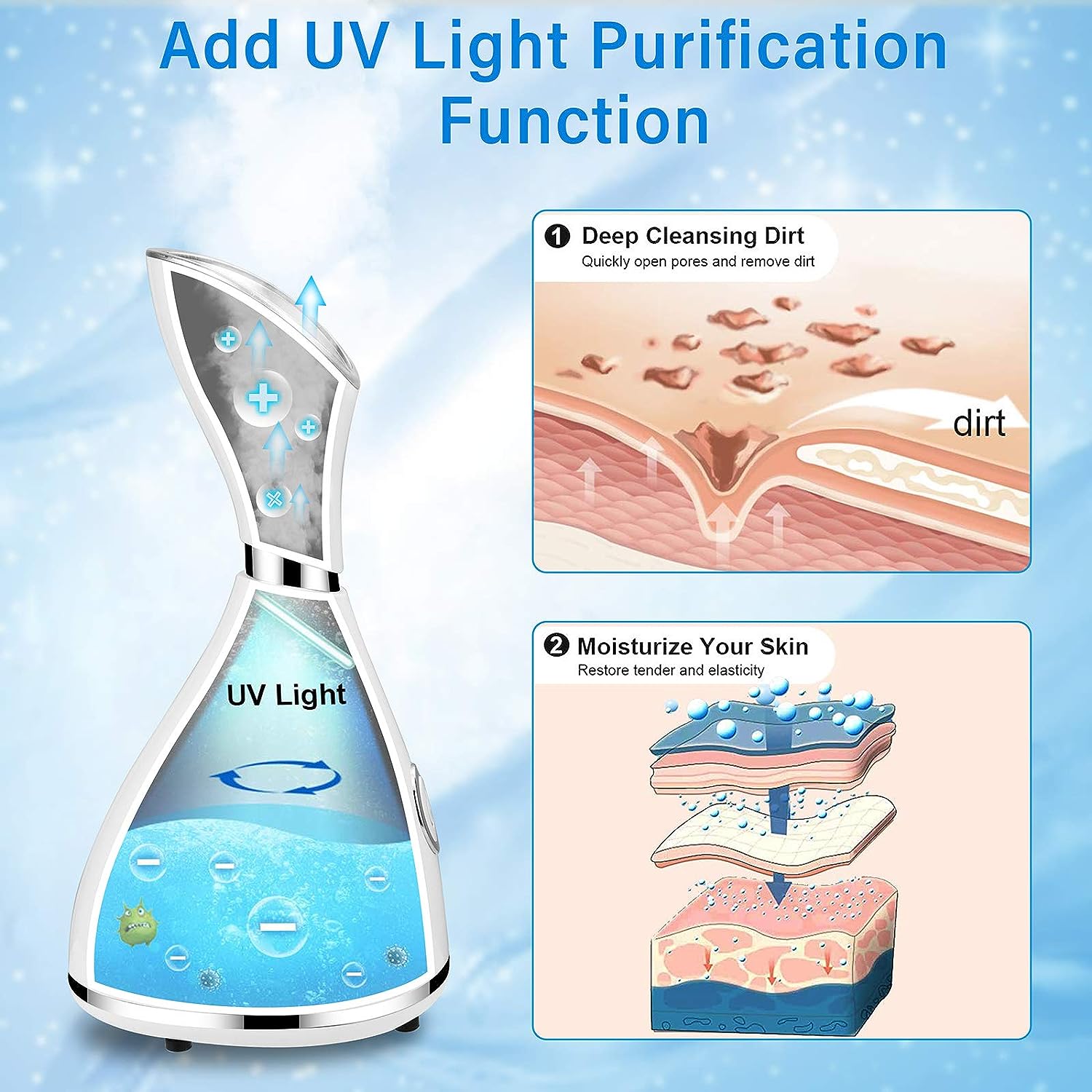 BN-LINK Portable Nano Facial Steamer photo 6