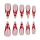 thumbnail image 4 of Halloween Blood Drops Nail Tip Trade Selling Wearable Manicure Long Pointed Nail Wear Nail Fake Nails, 4 of 5