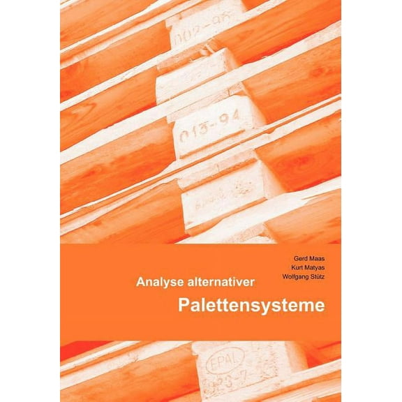 Analyse alternativer Palettensysteme, (Paperback)